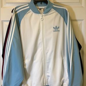 Vintage adidas track jacket size M/L running sport
